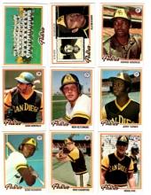 1978 Topps Baseball, Padres & Reds