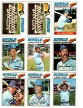 1977 Topps Baseball, Royals & Angels