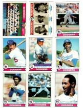1979 Topps Baseball, Dodgers