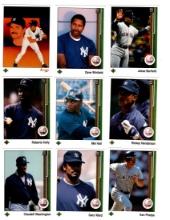 1989 & 1994 Upper Deck Baseball, New York Yankees