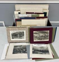 Large Lot Of Engravings, Lithographs, Prints Etc