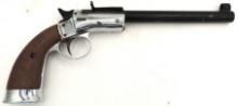 Single Shot .22LR Pistol Wood Grips