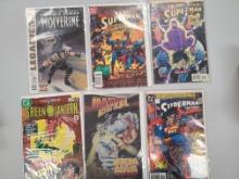 Comics lot: Superman, Green Lantern, Wolverine and more