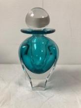 Michael Trimpol Art Glass Perfume Bottle