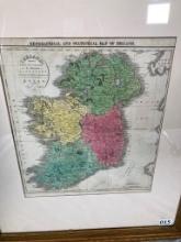 Antique Map of Ireland M. Cary & Sons