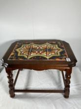 California Mission Style Tile Top Table