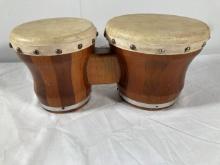 Small Wooden Bongo Drums