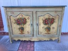 Vintage French Country Credenza
