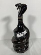 Vintage NAJA Cobra Vodka Decanter