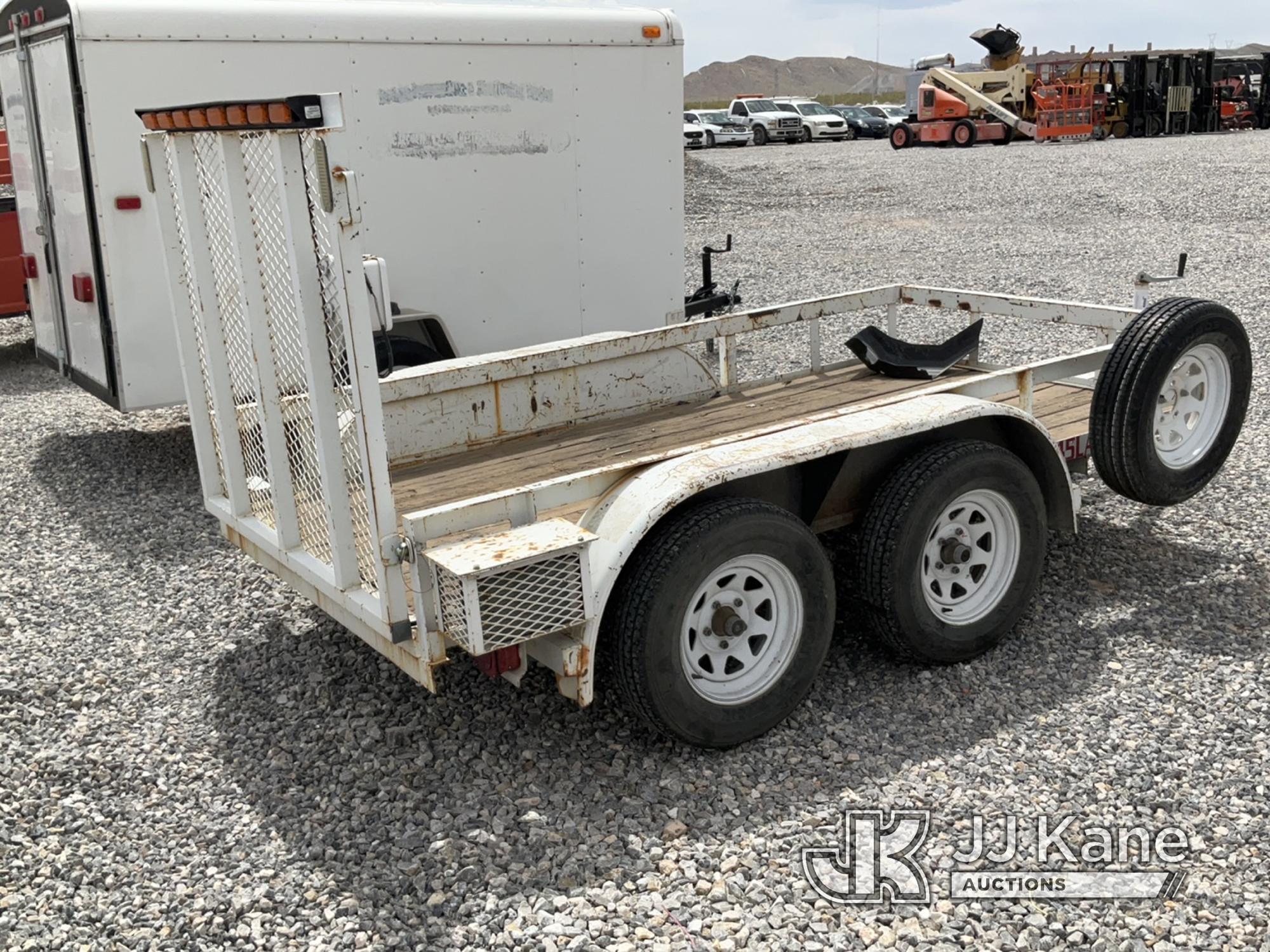 (Las Vegas, NV) 2006 Big Tex 45LA10 Pintle, 10 Ft. X 5 Ft. Long Deck, GVWR 4,500 Lbs.