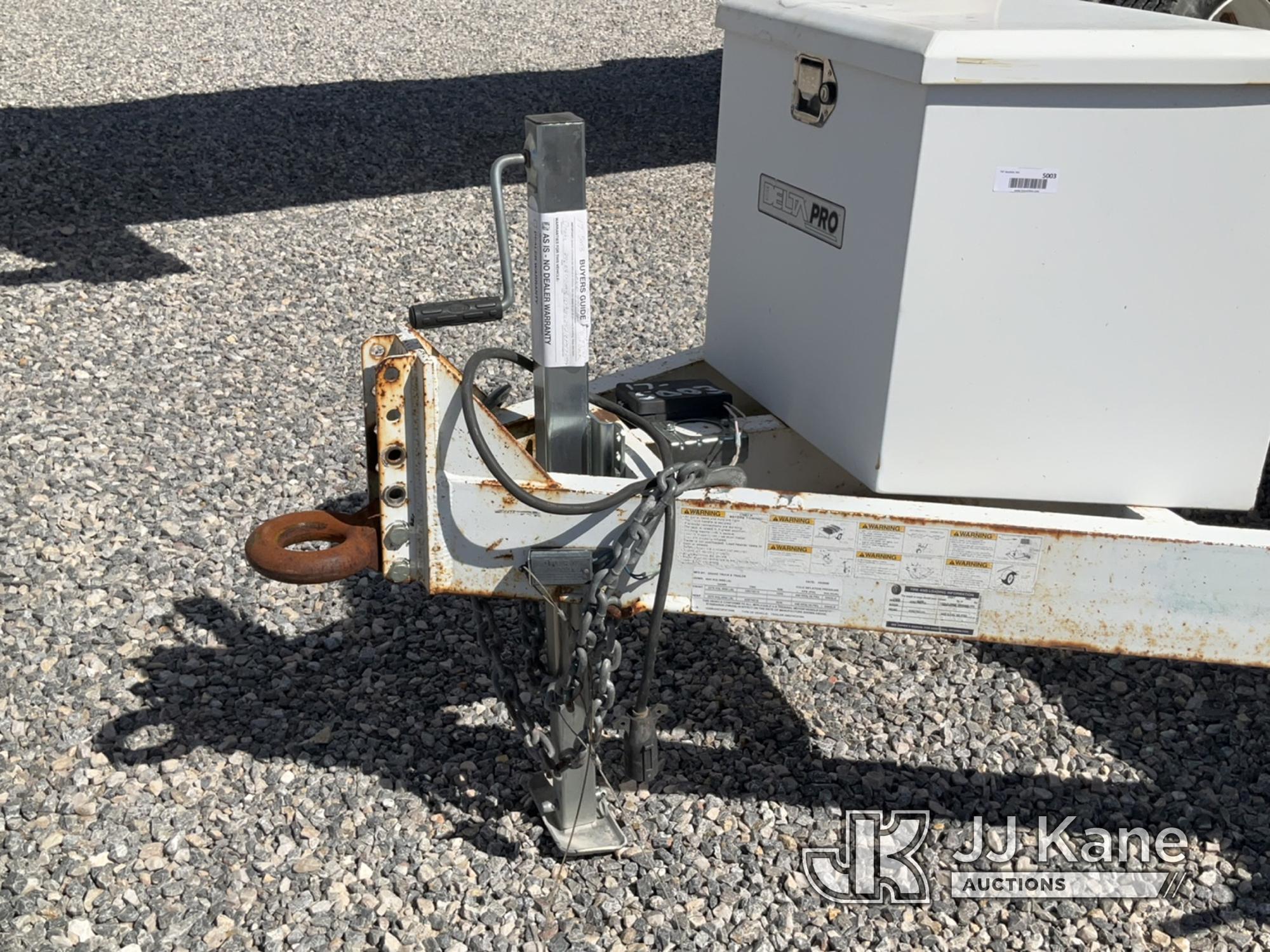 (Las Vegas, NV) 2006 Drake 296216CH10K Trailer, Pintle, 14 Ft. x 83 In., Tilt Deck, GAWR 9,990 Lbs.