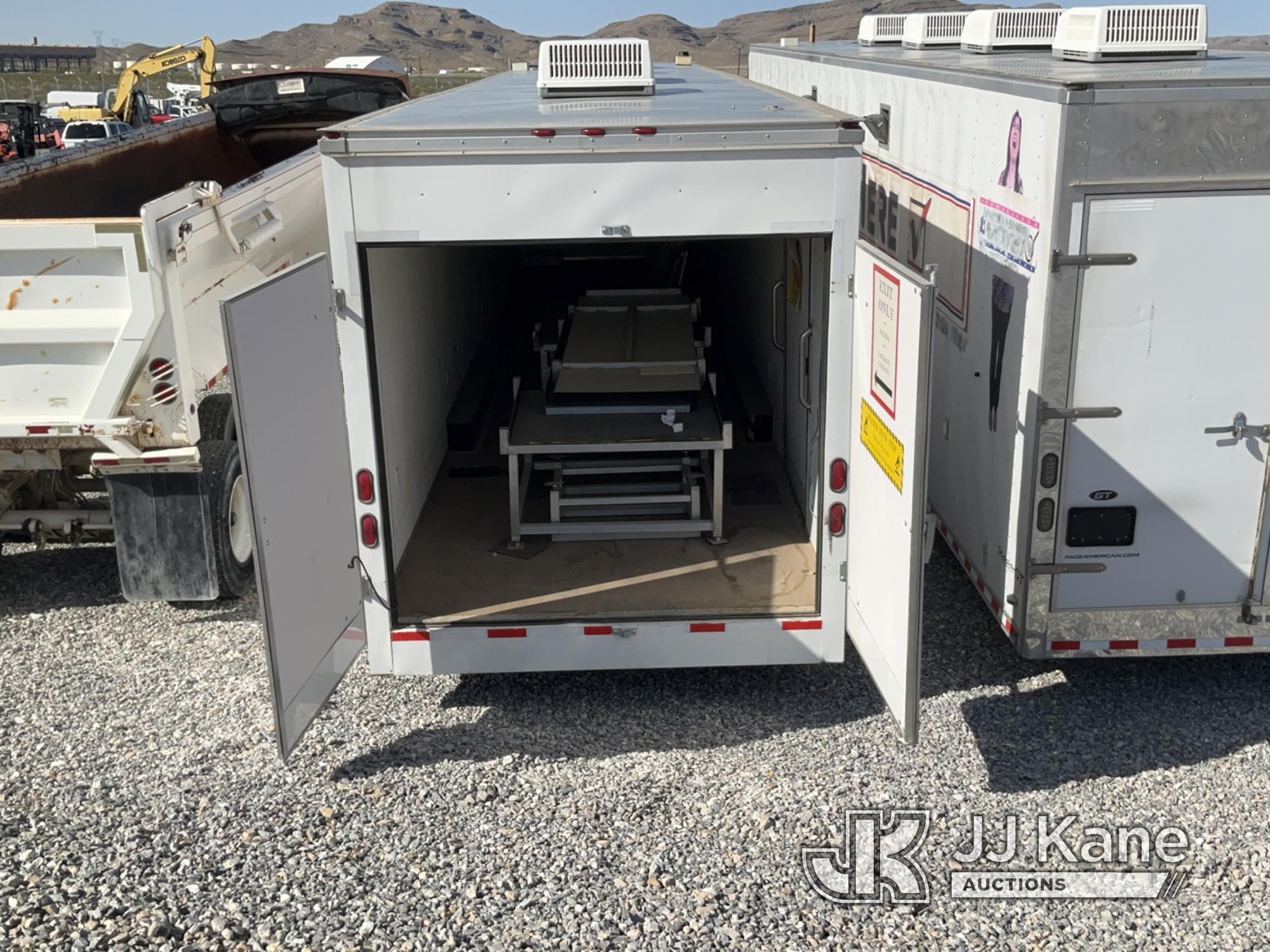 (Las Vegas, NV) 2007 Pace American Trailer SCXF8548TTA4 Enclosed Trailer, 5th Wheel, GVWR 18,000 Lbs