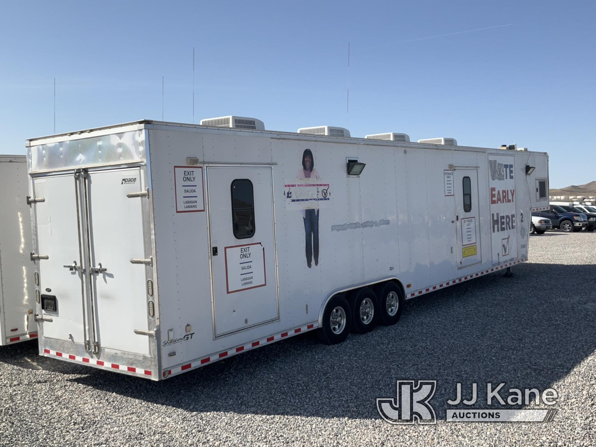 (Las Vegas, NV) 2008 Pace American Trailer SCXF8548TTA4 Enclosed Trailer, 5th Wheel, GVWR 18,000 Lbs