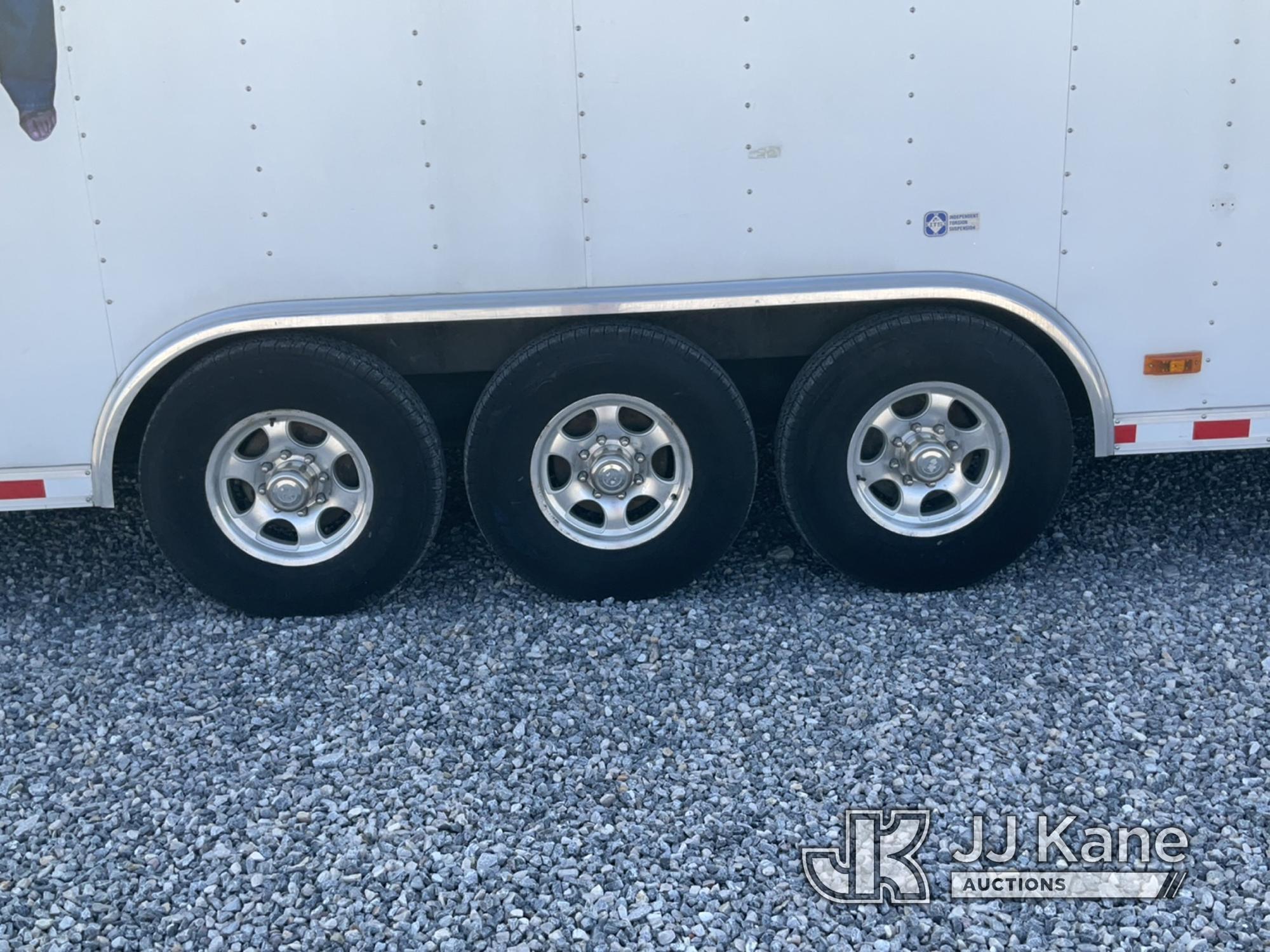 (Las Vegas, NV) 2008 Pace American Trailer SCXF8548TTA4 Enclosed Trailer, 5th Wheel, GVWR 18,000 Lbs