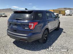 (Las Vegas, NV) 2018 Ford Explorer AWD Police Interceptor No Console Check Engine Light On, Runs & M