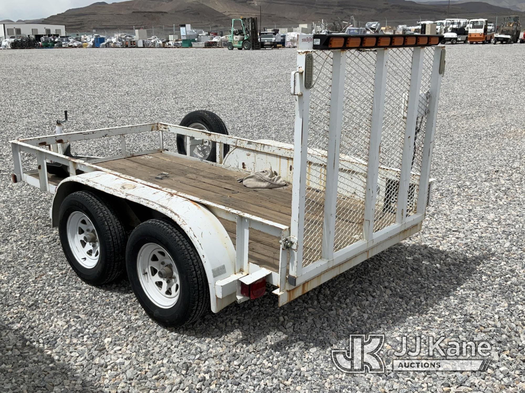 (Las Vegas, NV) 2006 Big Tex 45LA10 Pintle, 10 Ft. X 5 Ft. Long Deck, GVWR 4,500 Lbs.