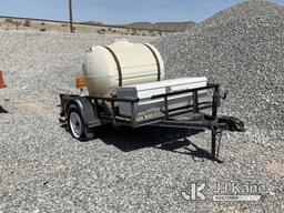 (Las Vegas, NV) 1994 Big Tex Flatbed Trailer 2 In. Ball, Deck 8 Ft. 3 In. Long, 5 Ft. Wide Bad Tires