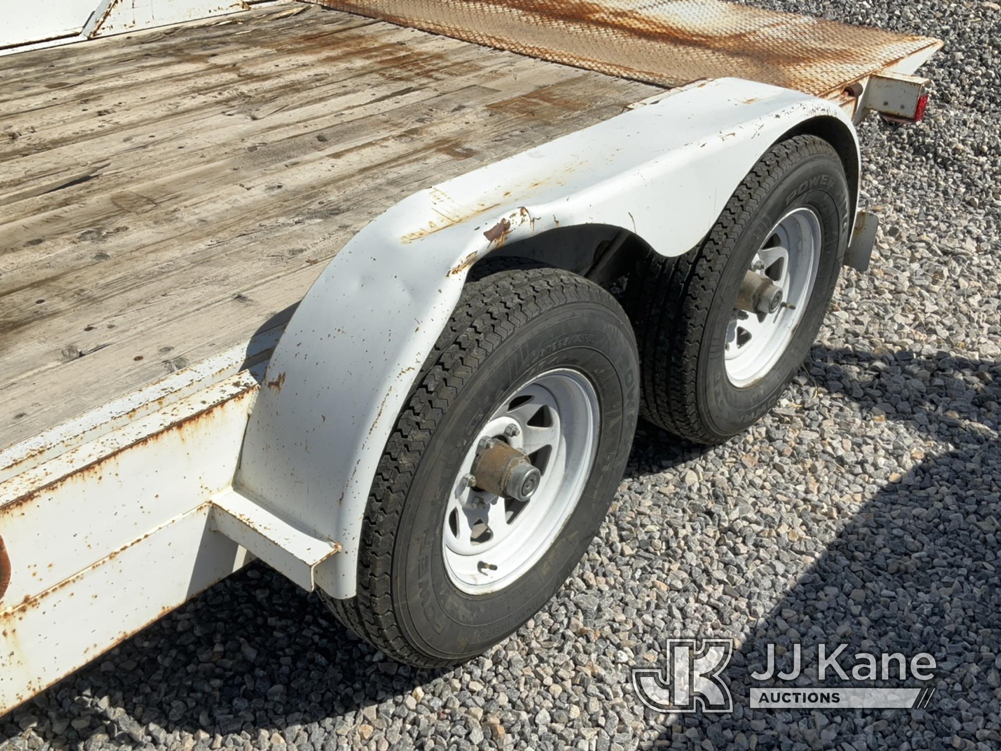 (Las Vegas, NV) 2006 Drake 296216CH10K Trailer, Pintle, 14 Ft. x 83 In., Tilt Deck, GAWR 9,990 Lbs.