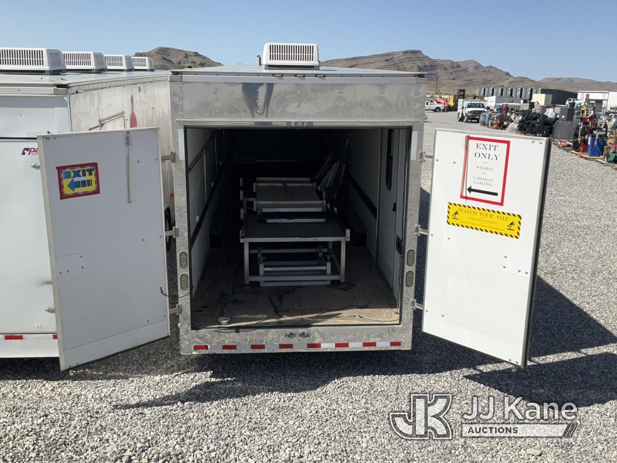 (Las Vegas, NV) 2008 Pace American Trailer SCXF8548TTA4 Enclosed Trailer, 5th Wheel, GVWR 18,000 Lbs