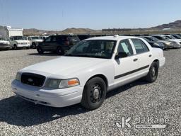 (Las Vegas, NV) 2011 Ford Crown Victoria Police Interceptor Body & Interior Damage Runs & Moves