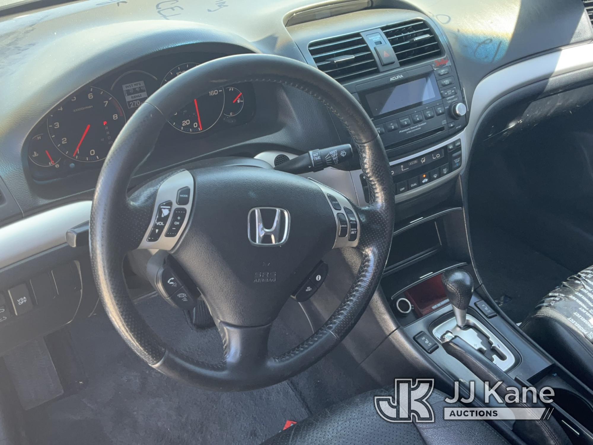 (Las Vegas, NV) 2006 Honda Accord Towed In, Wrecked, No Power Steering, Body & Interior Damage Jump