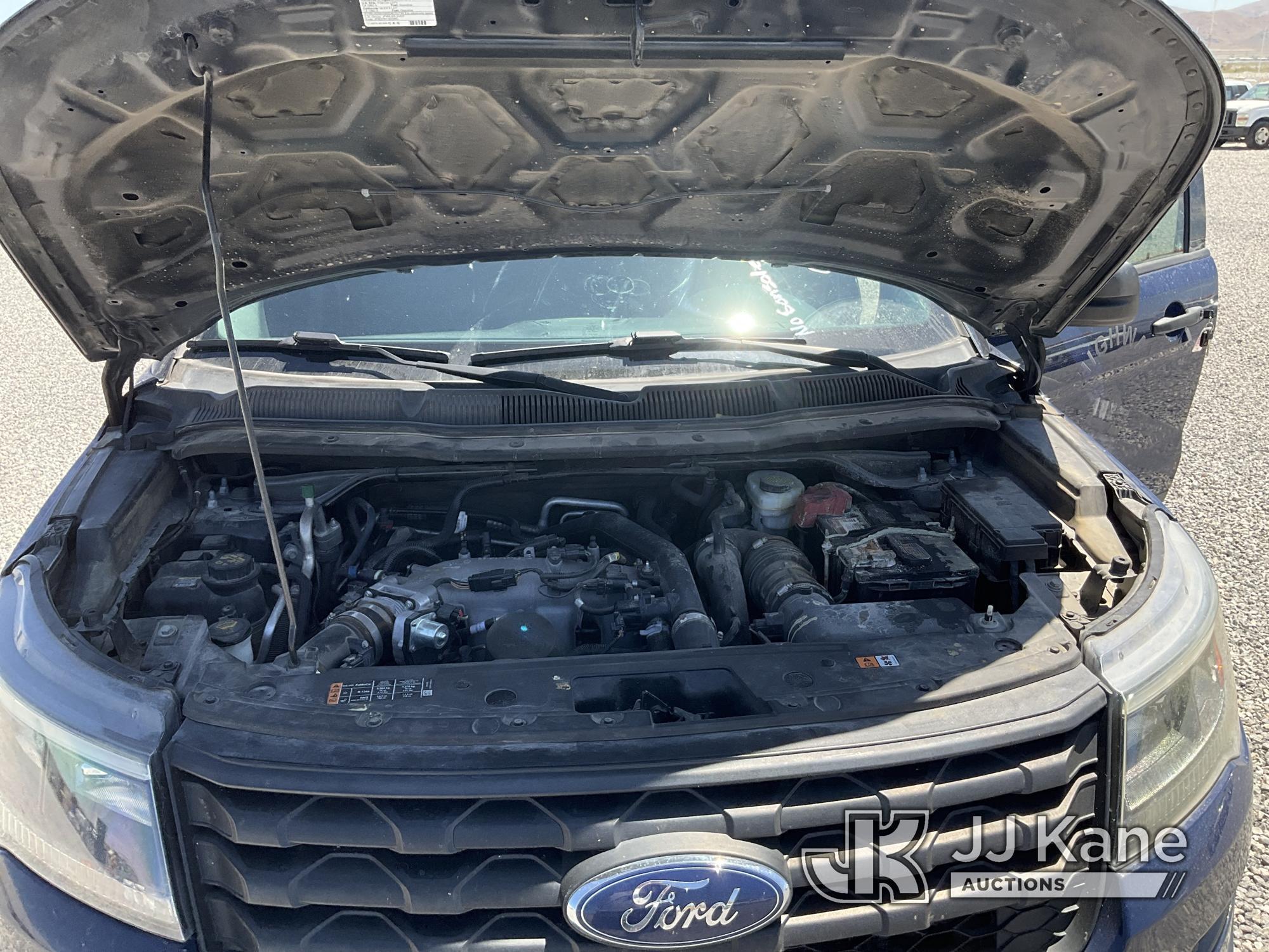 (Las Vegas, NV) 2018 Ford Explorer AWD Police Interceptor No Console Check Engine Light On, Runs & M