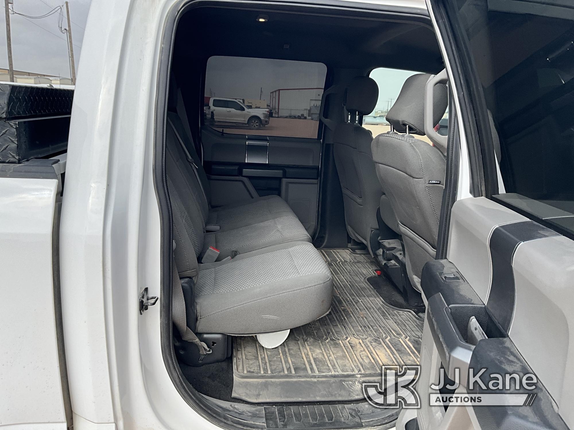 (Midland, TX) 2018 Ford F150 4x4 Crew-Cab Pickup Truck Not Running, Condition Unknown) (Will Crank,