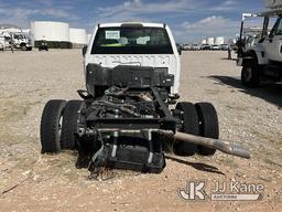 (El Paso, TX) 2019 Ford F550 4x4 Crew-Cab Chassis Wrecked, Not Running Or Moving, Drivers Side Front