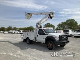 (Hawk Point, MO) Altec AT40G, Telescopic Insulated Bucket Truck mounted behind cab on 2016 Ford F550