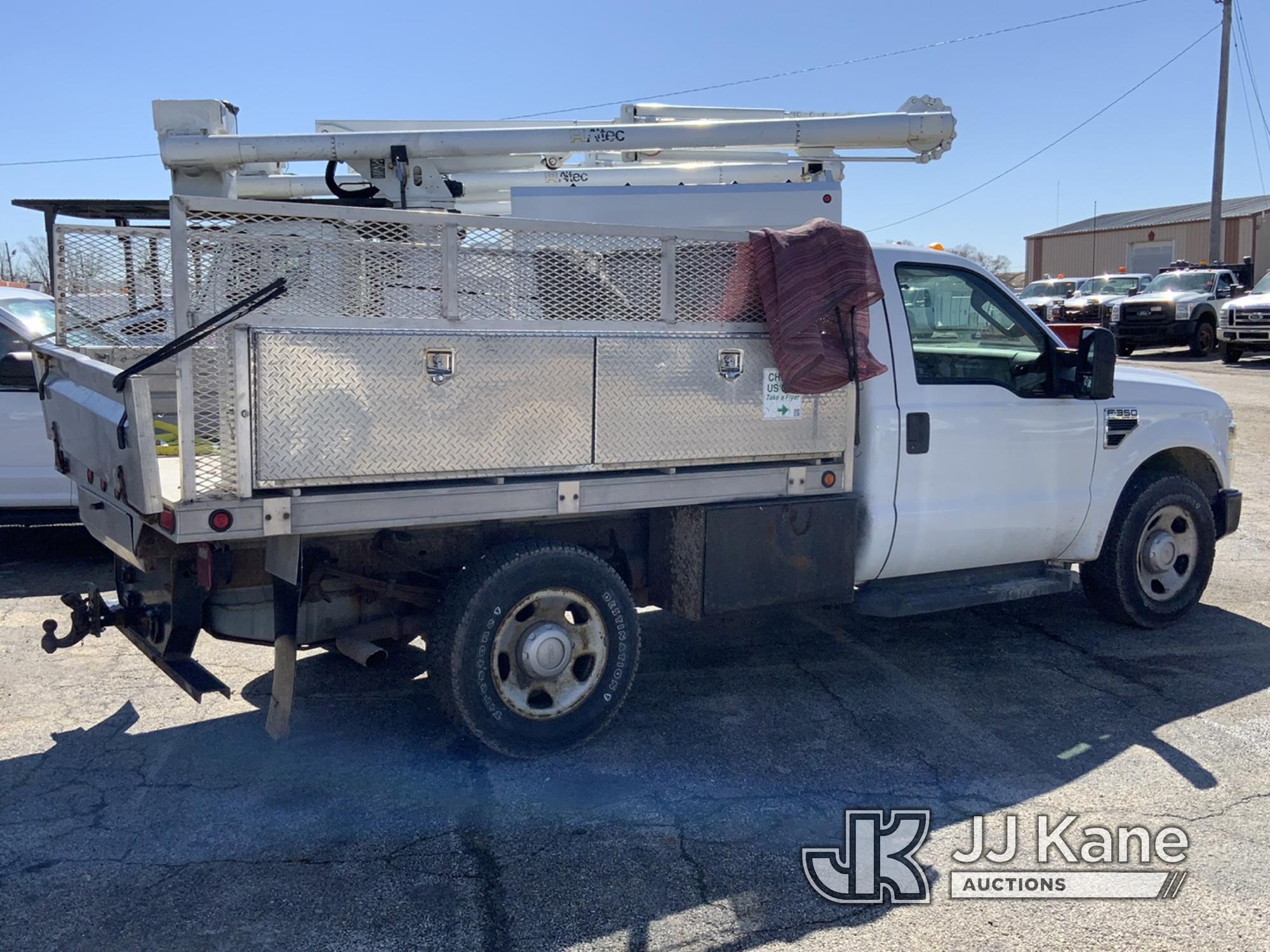 (South Beloit, IL) 2008 Ford F350 Flatbed Truck Runs & Moves