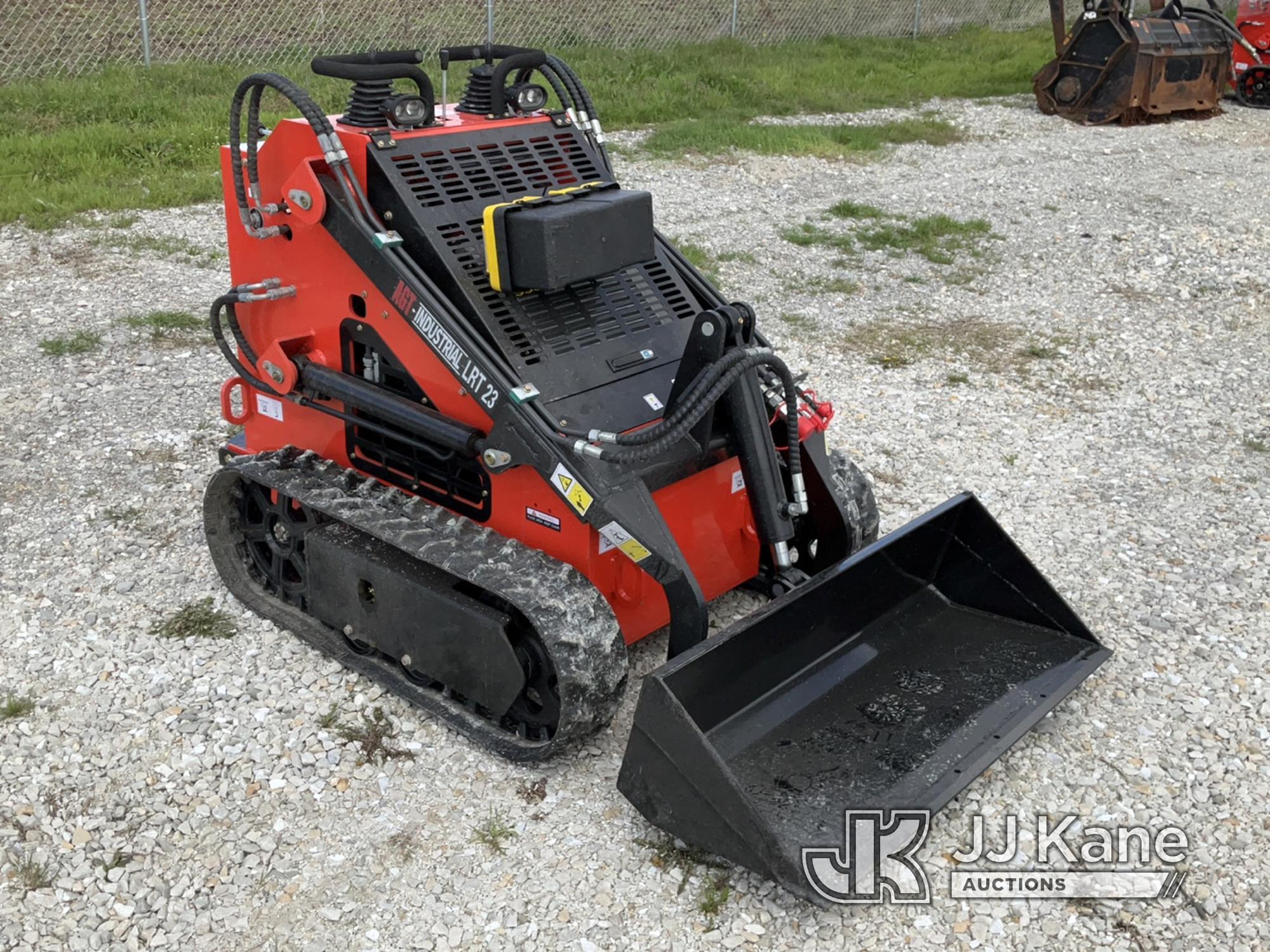 (Hawk Point, MO) 2024 AGROTK LRT23 Walk-Behind Tracked Skid Steer Loader New/Unused.