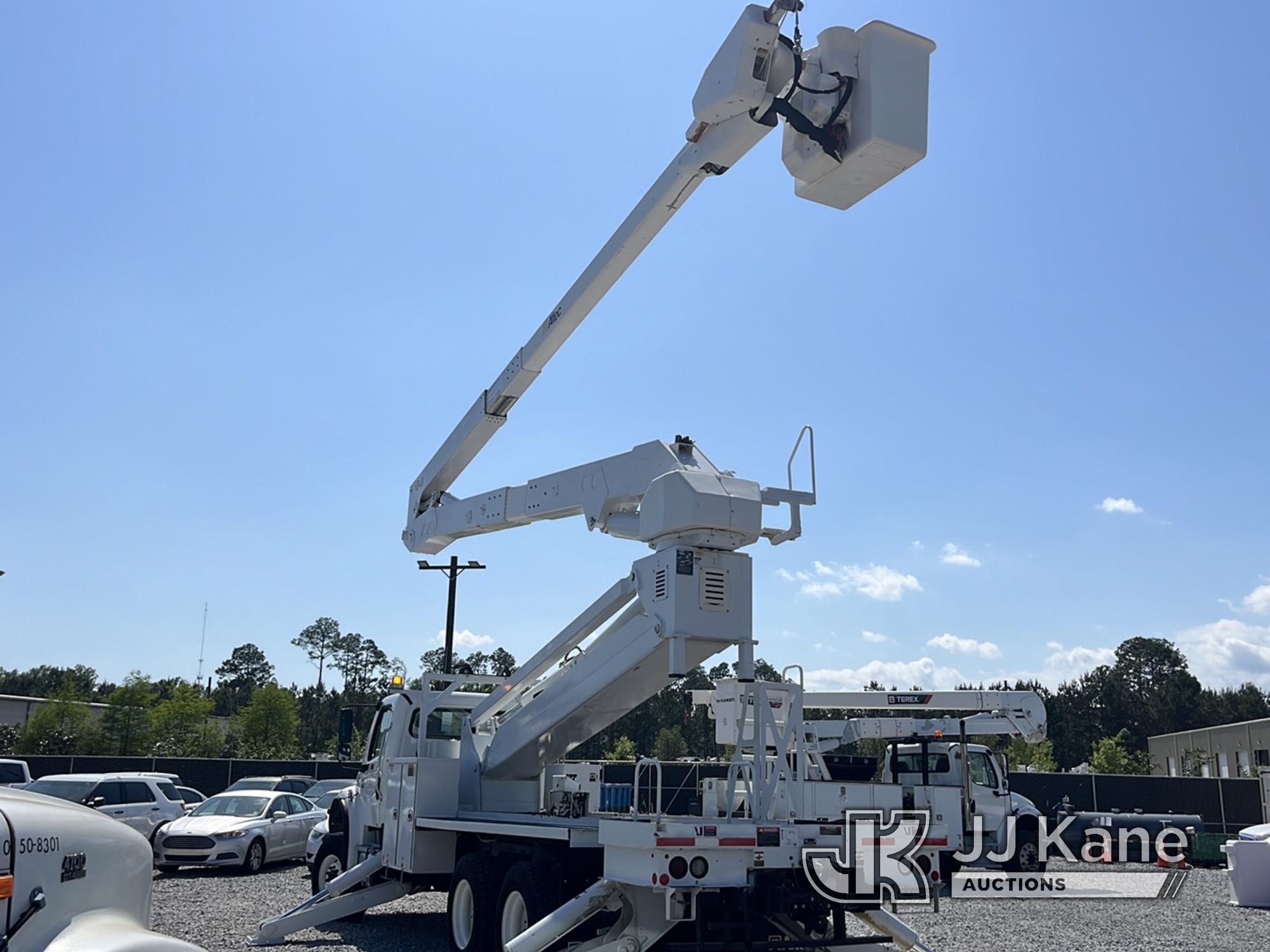 (Covington, LA) Altec A77-TE93, Material Handling Elevator Bucket Truck rear mounted on 2018 Freight