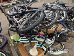 (Jurupa Valley, CA) 3 Pallets Of Bicycles (Used) NOTE: This unit is being sold AS IS/WHERE IS via Ti