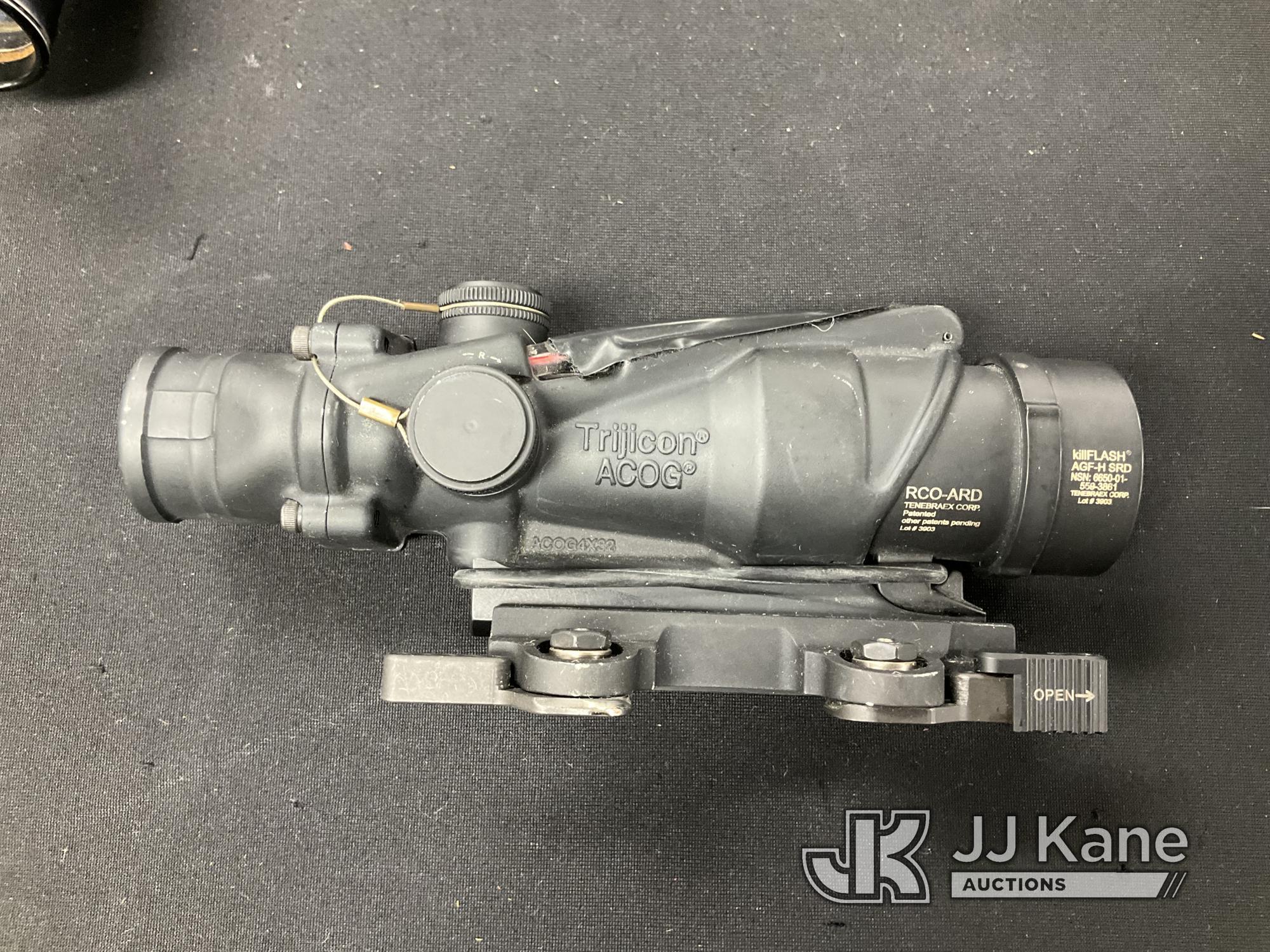 (Jurupa Valley, CA) Gun Scopes / Attachments (Used) NOTE: This unit is being sold AS IS/WHERE IS via