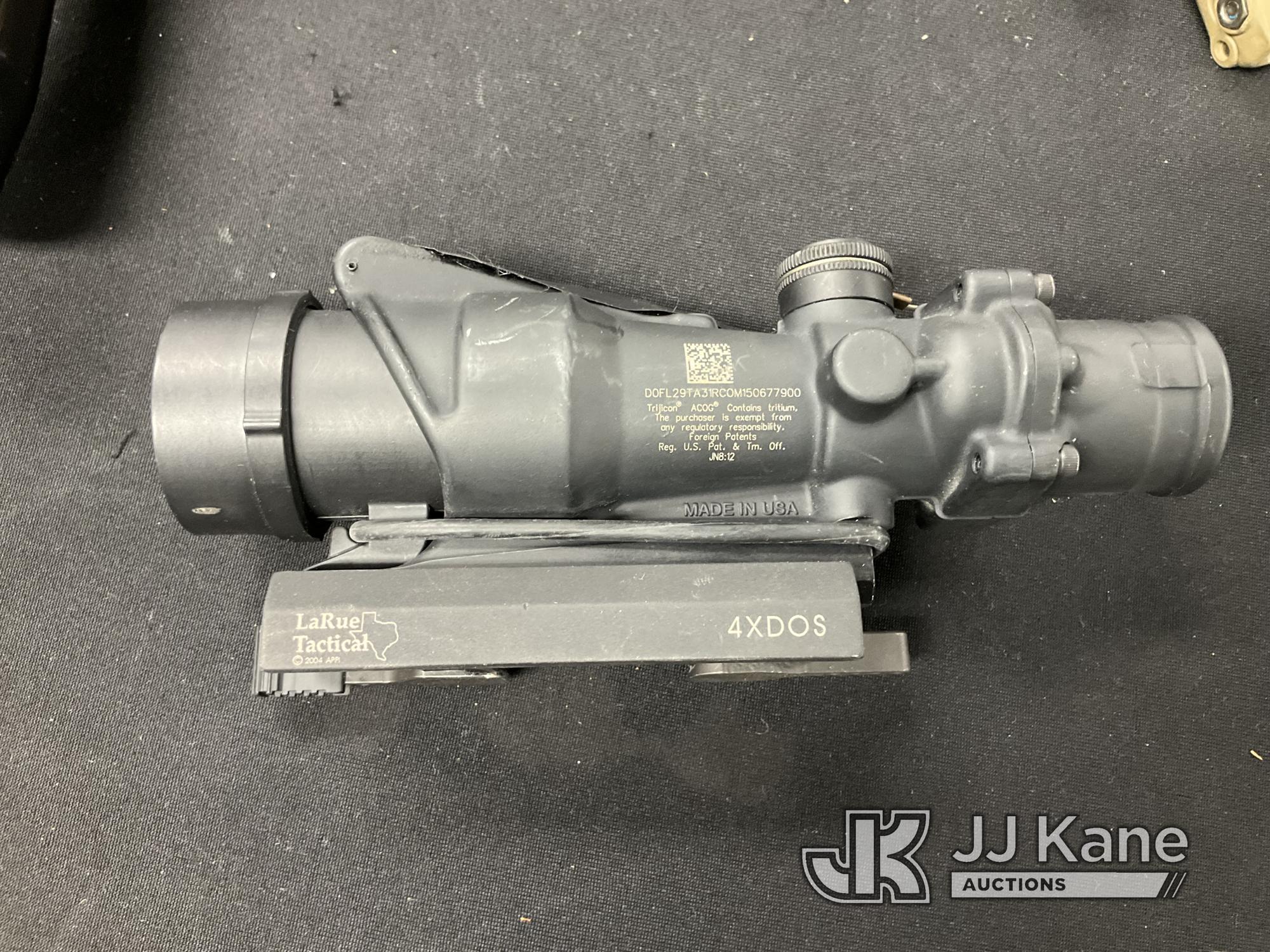(Jurupa Valley, CA) Gun Scopes / Attachments (Used) NOTE: This unit is being sold AS IS/WHERE IS via