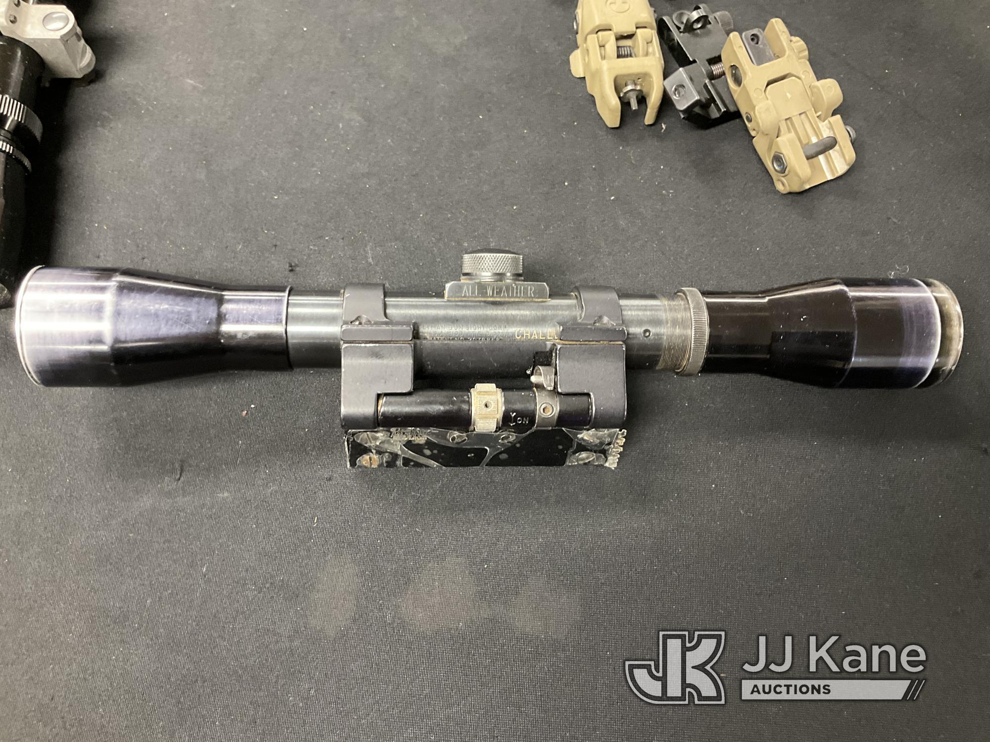 (Jurupa Valley, CA) Gun Scopes / Attachments (Used) NOTE: This unit is being sold AS IS/WHERE IS via