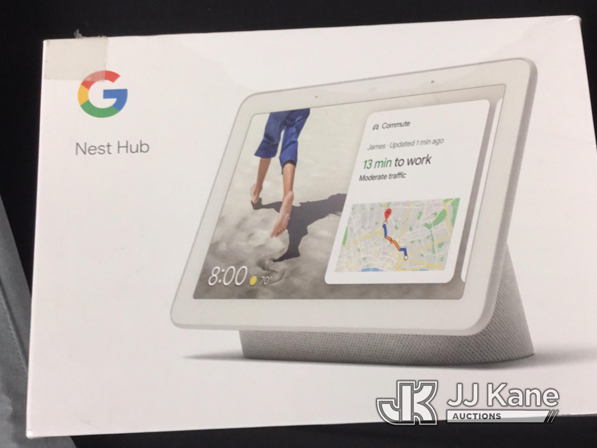 (Jurupa Valley, CA) Google nest hub | camera | pants (New/used) NOTE: This unit is being sold AS IS/