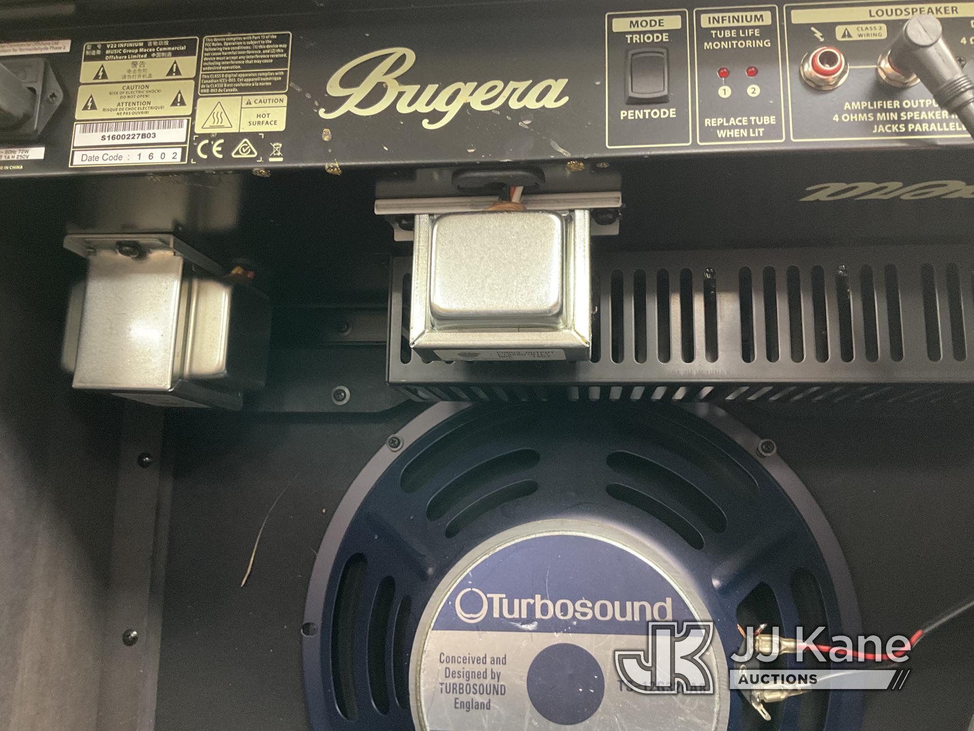 (Jurupa Valley, CA) Bugera Vintage V22 Infinium Guitar Amplifier (Used) NOTE: This unit is being sol