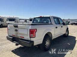 (Shrewsbury, MA) 2016 Ford F150 4x4 Crew-Cab Pickup Truck Runs & Moves With Transmission Issues) (Lu