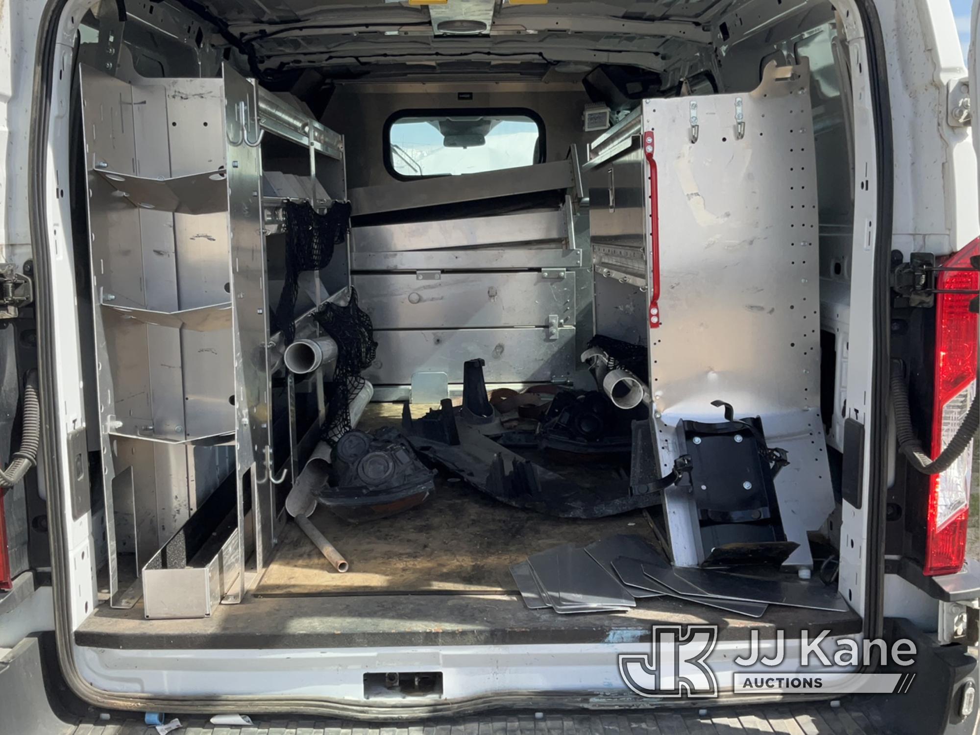 (Charlotte, MI) 2019 Ford Transit-250 Cargo Van Condition Unknown, Wrecked, All Airbags Deployed, BU