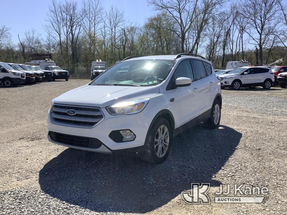 (Smock, PA) 2018 Ford Escape 4x4 4-Door Sport Utility Vehicle Runs & Moves, Rust Damage