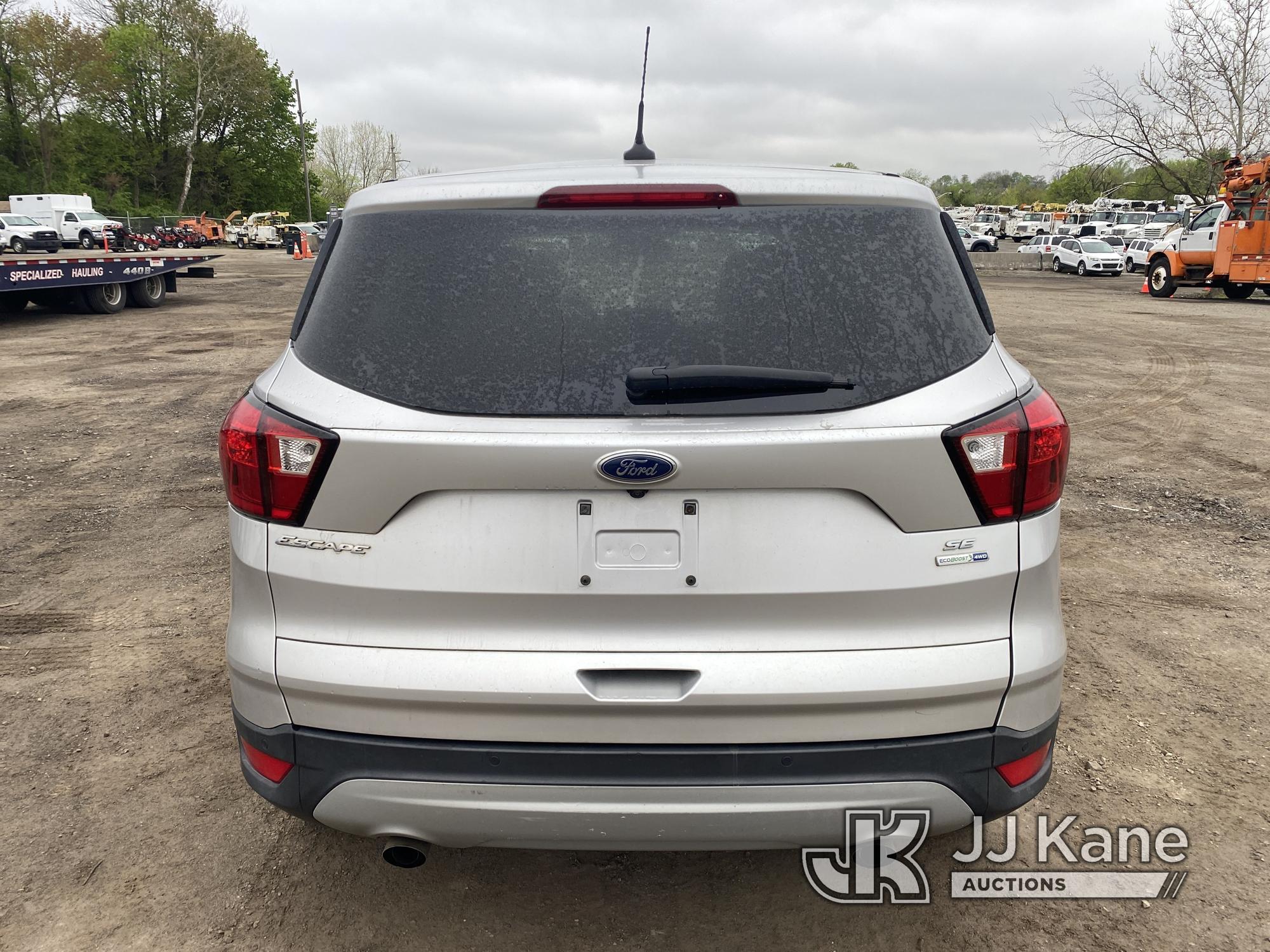 (Plymouth Meeting, PA) 2019 Ford Escape 4x4 4-Door Sport Utility Vehicle Runs & Moves, Body & Rust D