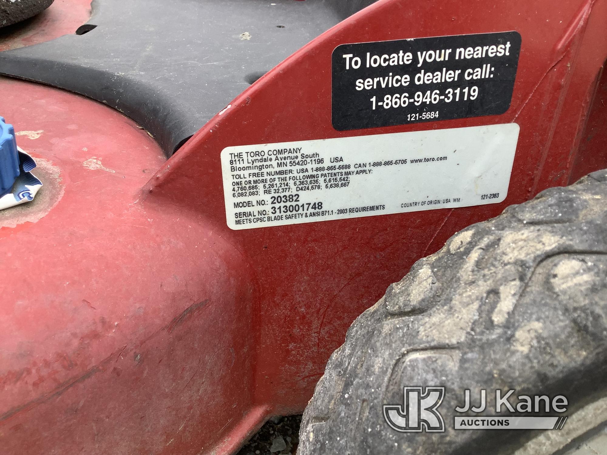 (Smock, PA) Toro Lawn Mower 4) (Not Running, Condition Unknown