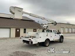 (Fort Wayne, IN) Altec AT40G, Articulating & Telescopic Bucket Truck mounted behind cab on 2017 Ford