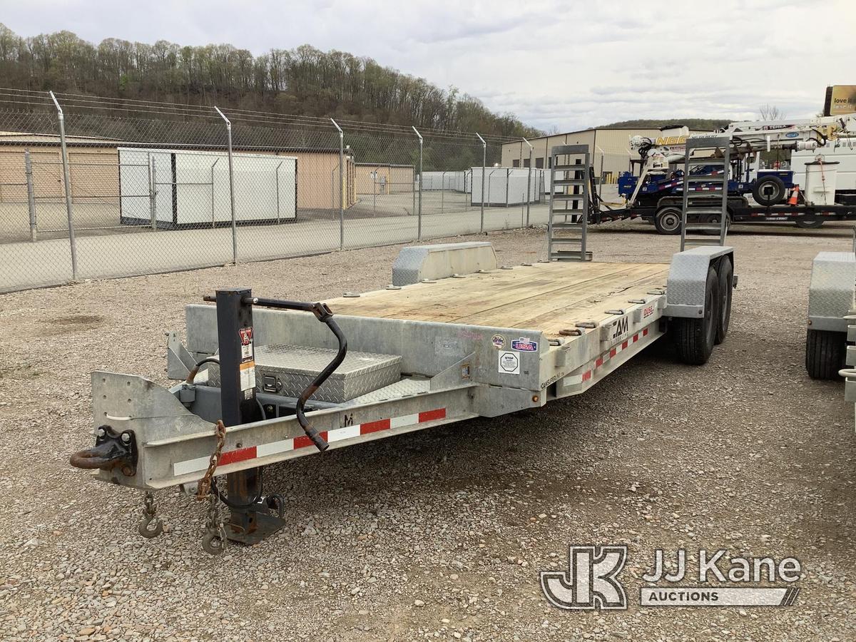 (Smock, PA) 2019 Cam Superline 7CAM20C T/A Galvanized Tagalong Equipment Trailer Rust Damage