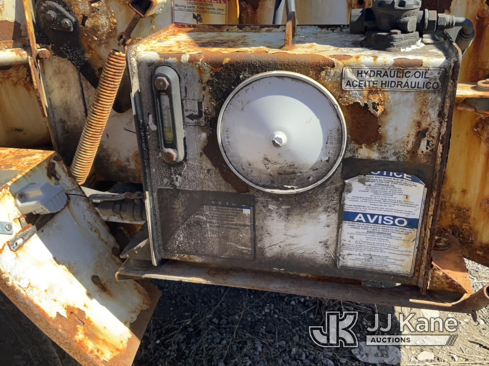 (Rome, NY) 2016 Morbark Beever M12D Chipper (12in Disc) No Title) (Bad Engine, Not Running, Conditio