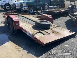 (Rome, NY) 2002 Ditch Witch S8B Trailer Bad Axle, Wheel Off, Not Roadworthy
