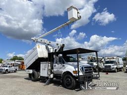 (Plymouth Meeting, PA) Altec LR756, Over-Center Bucket Truck mounted behind cab on 2013 Ford F750 Ch