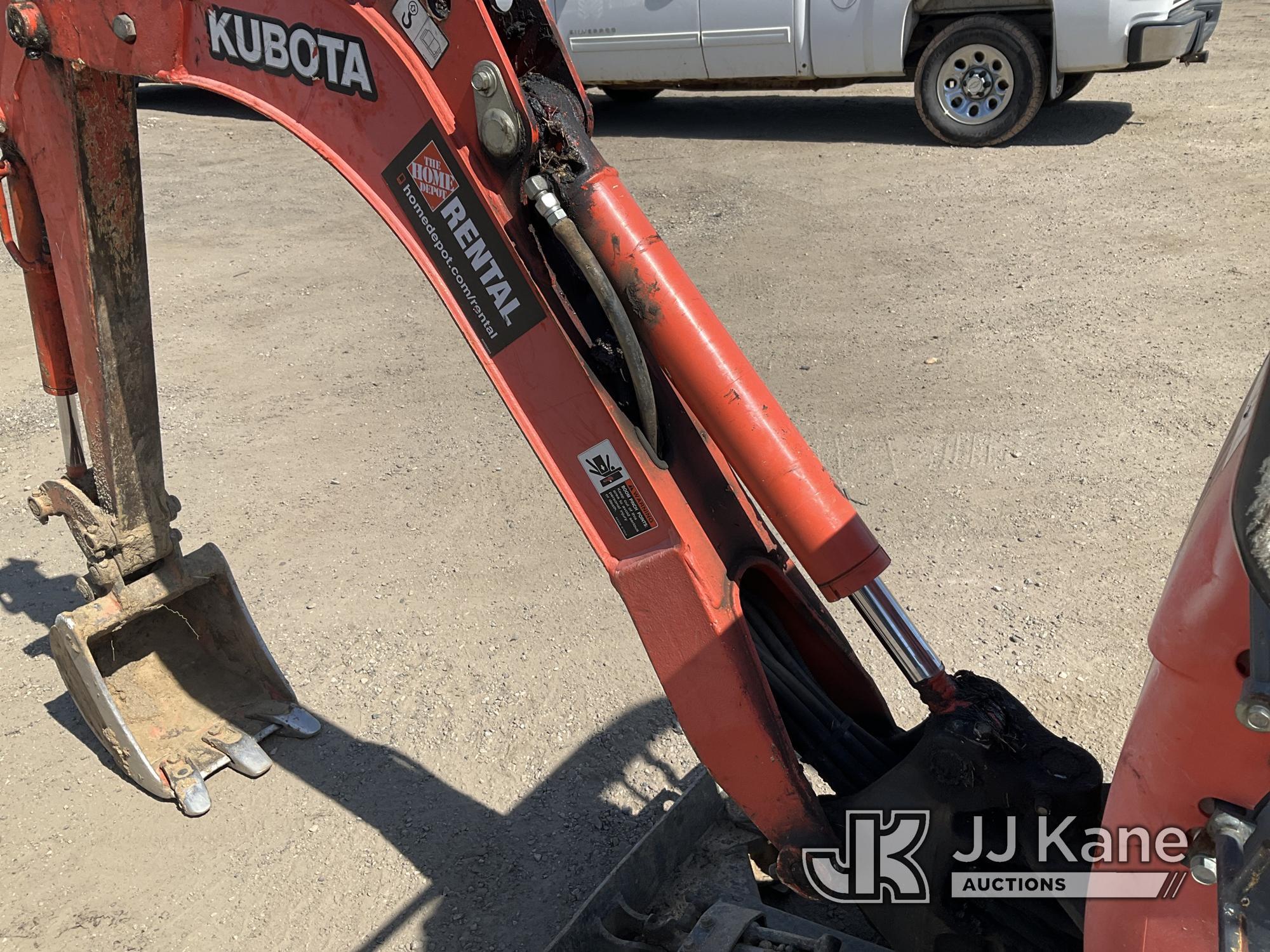 (Plymouth Meeting, PA) 2017 Kubota K008-3 Mini Hydraulic Excavator Runs & Operates