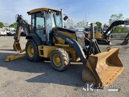 (Plymouth Meeting, PA) 2014 John Deere 310SK 4x4 Tractor Loader Backhoe No Title) (Runs Moves & Oper